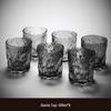 Mystic Ice Luxury Whiskey Glass - Creative Retro Rock Cup