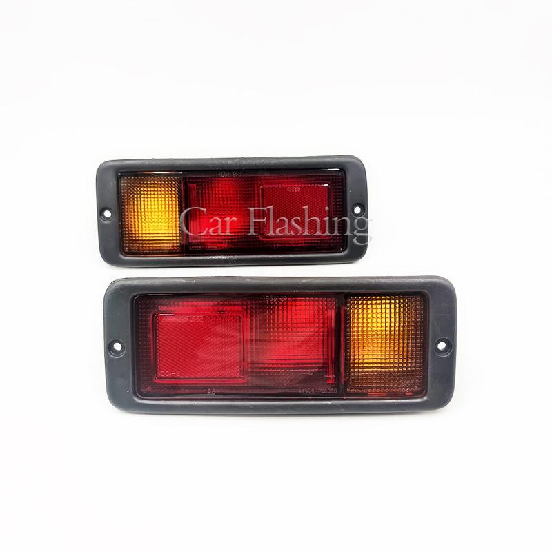 Kryt zadního světla Pro Mitsubishi Pajero Montero 1992-1999 MB124963 MB124964 214-1946L-UE Odrazka zadního nárazníku Brzdový signál