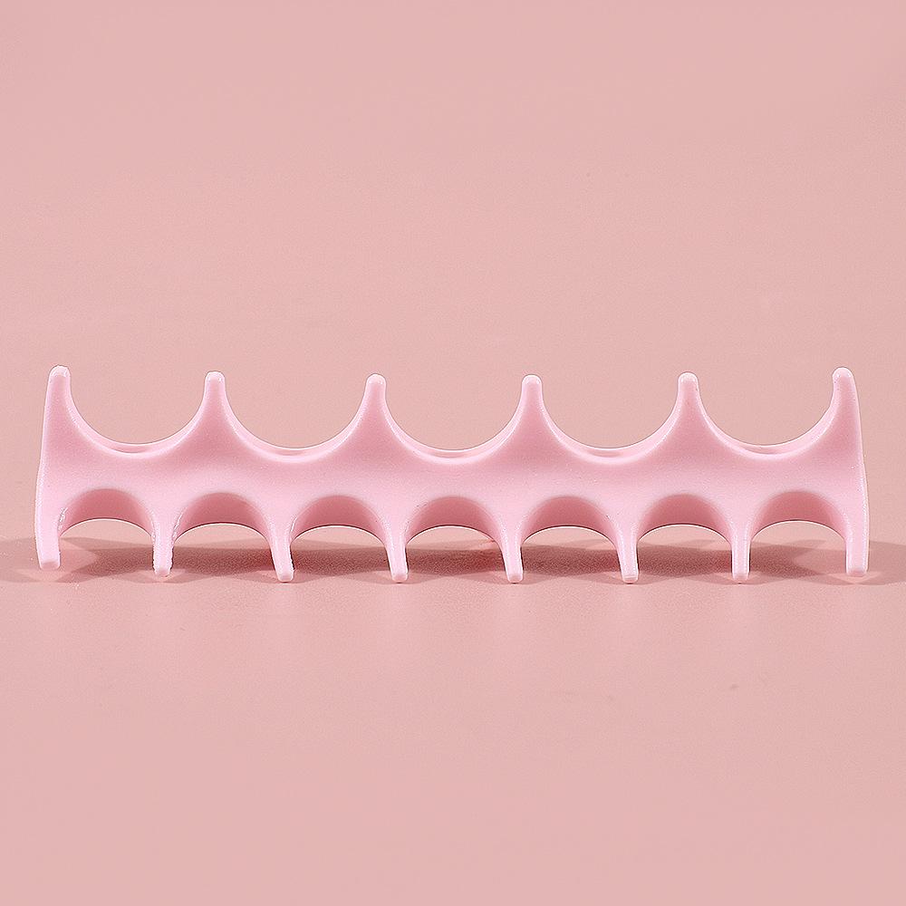 

Подставка-держатель для кистей для дизайна ногтей Стильный дизайн Подставка-дисплей для ручек для росписи ногтей Инструменты для маникюрного салона, Подходит для хранения ручек розовый