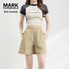 Mark Fairwhale Women's Breathable High-Waist Nylon Shorts