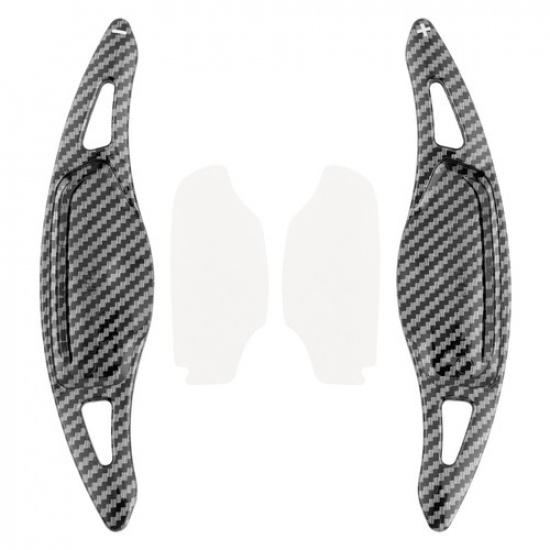 Carbon Look Steering Wheel Paddle Shifter Extensions For Kia Stinger 2018-2023·