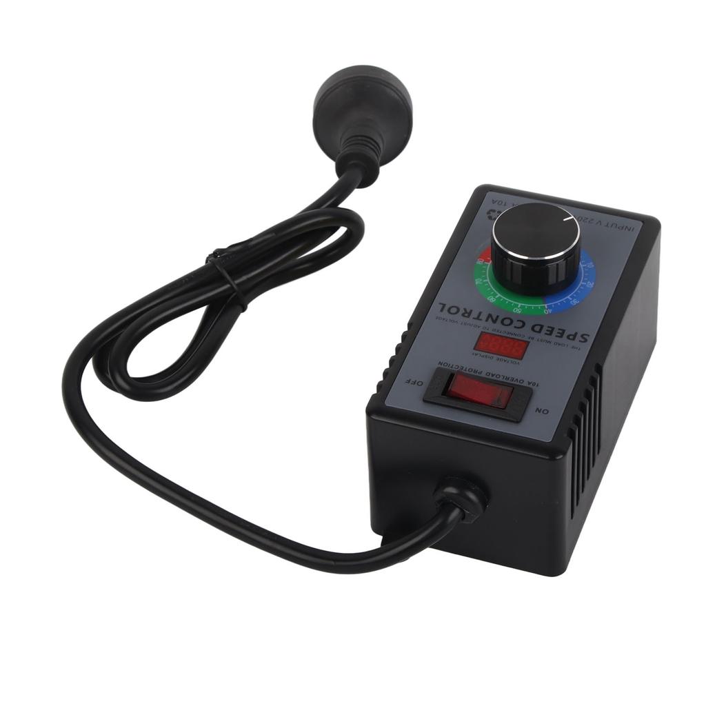 Motor Speed Controller 0? Output Variable Fan Speed Regulator with Overload Protection