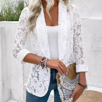 Damenmode, lässig, Frühling und Herbst, einfarbig, langärmelig, Blusen und Hemden