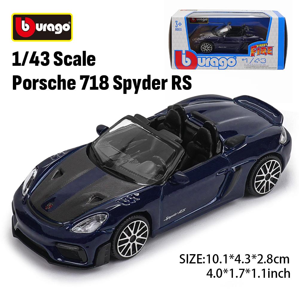 Bburago 1:43 Porsche 911 GT2 RS Lamborghini Alloy Model Simulation Car Model Car Toy Male Collection Gift Ornament