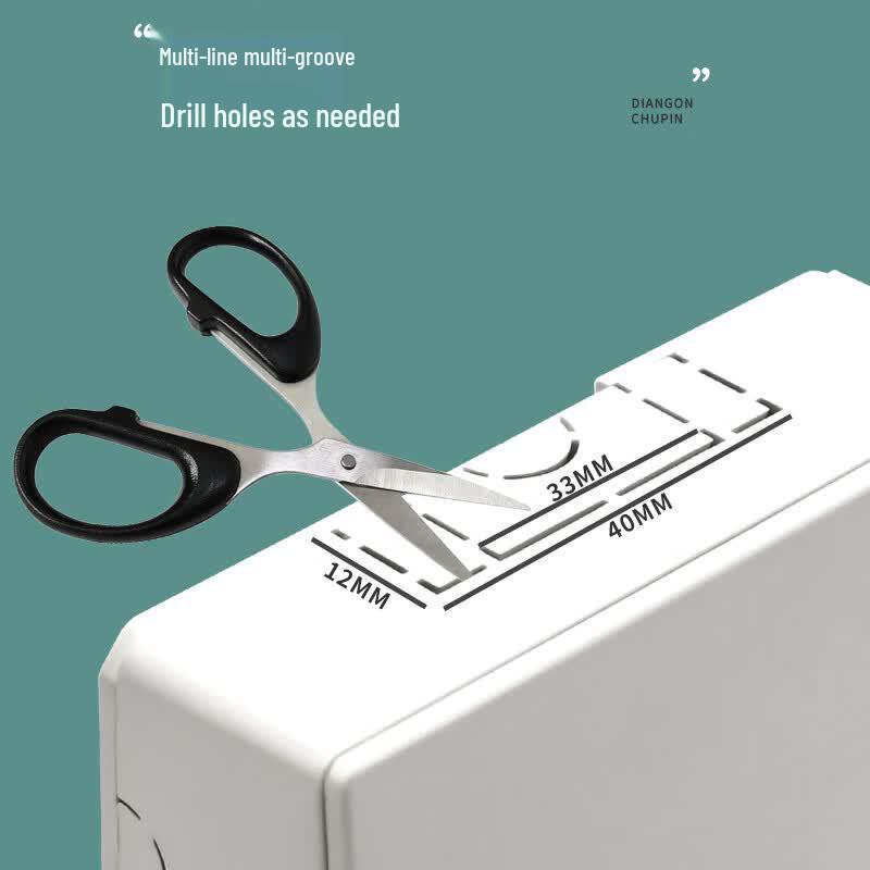 Surface Mounted Power Socket with Switch