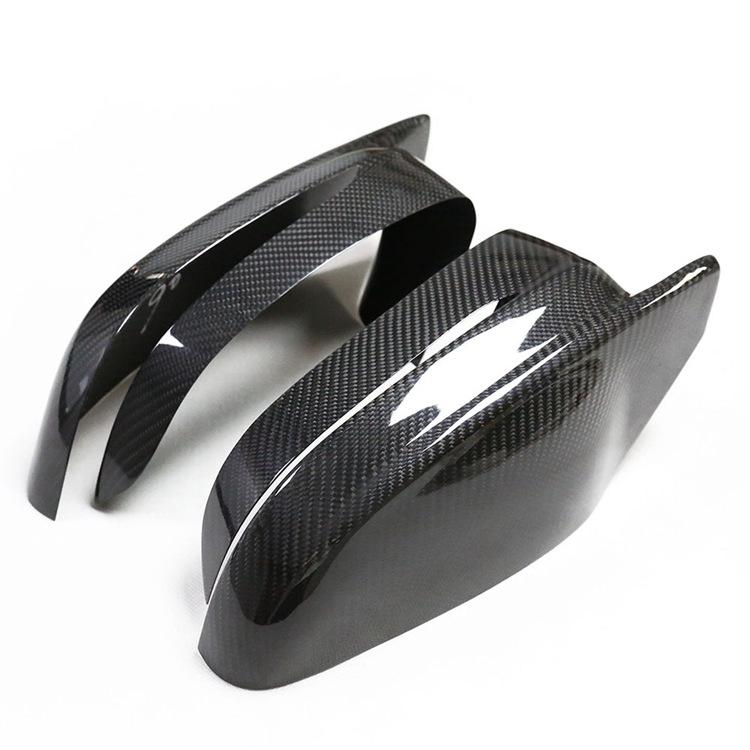 Car Rearview Mirror Housing Suitable for BMW M3 M4 M2 M240 G80 G82 G87 Dry Carbon Fiber Reversing Mirror Cover