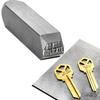 Letter Jewelry Stamping Kit Steel Steel Punch Tool Durable 1/16" Do Not Duplicate Key Stamp  Crafts