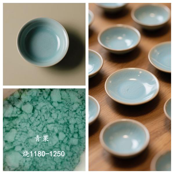 10g Bottled Ceramic Underglaze Colored Powder Never Fade Making Tableware Tea Sets Vases Ornaments Office Supplies 1280℃-1350℃