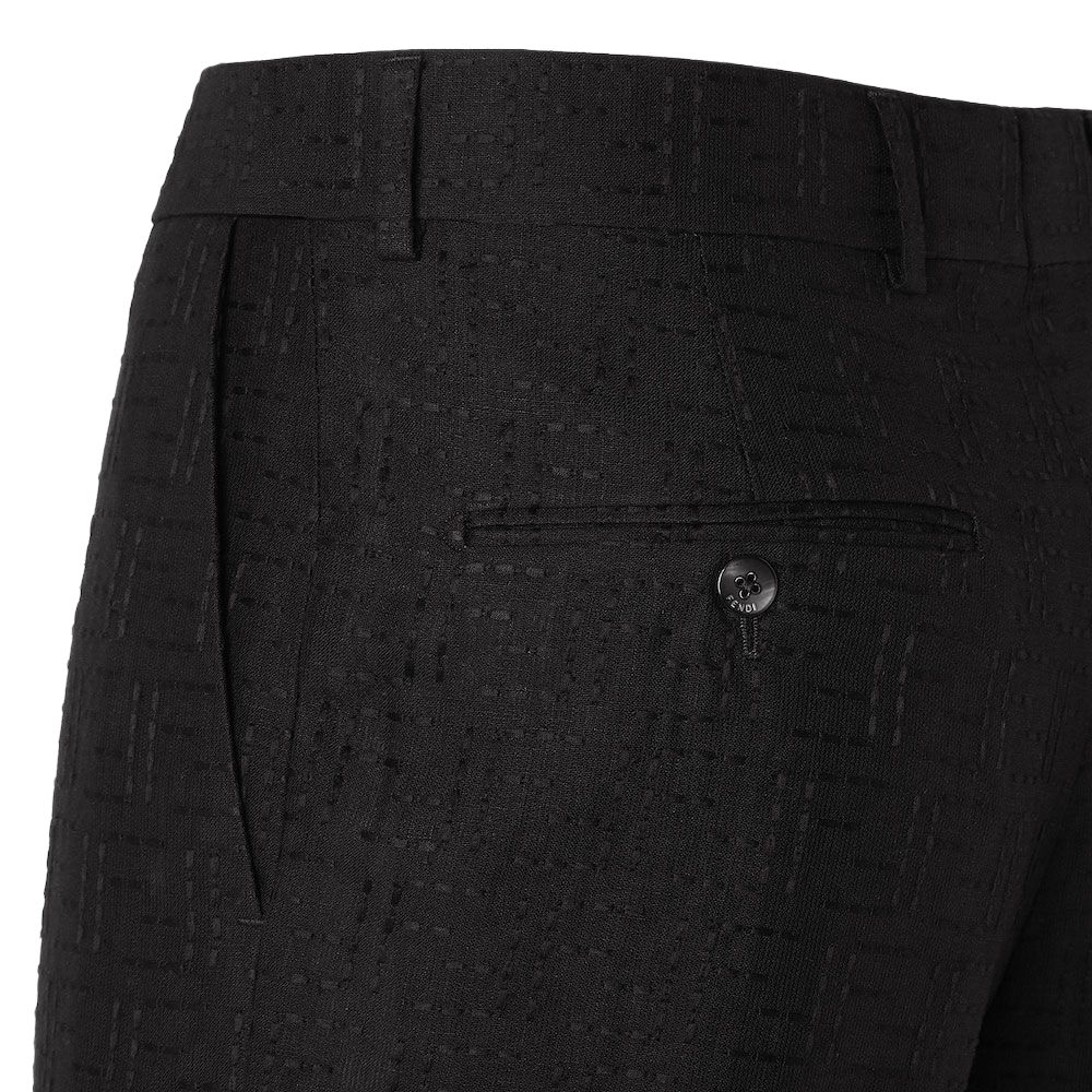 Fendi Ff Jacquard Bermudas Shorts FB0821AU6YF0QA1