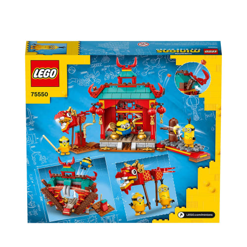 LEGO Minions Minion Kung Fu Battle 75550 Toy Block Present Movie Boys Girls Ages 6+