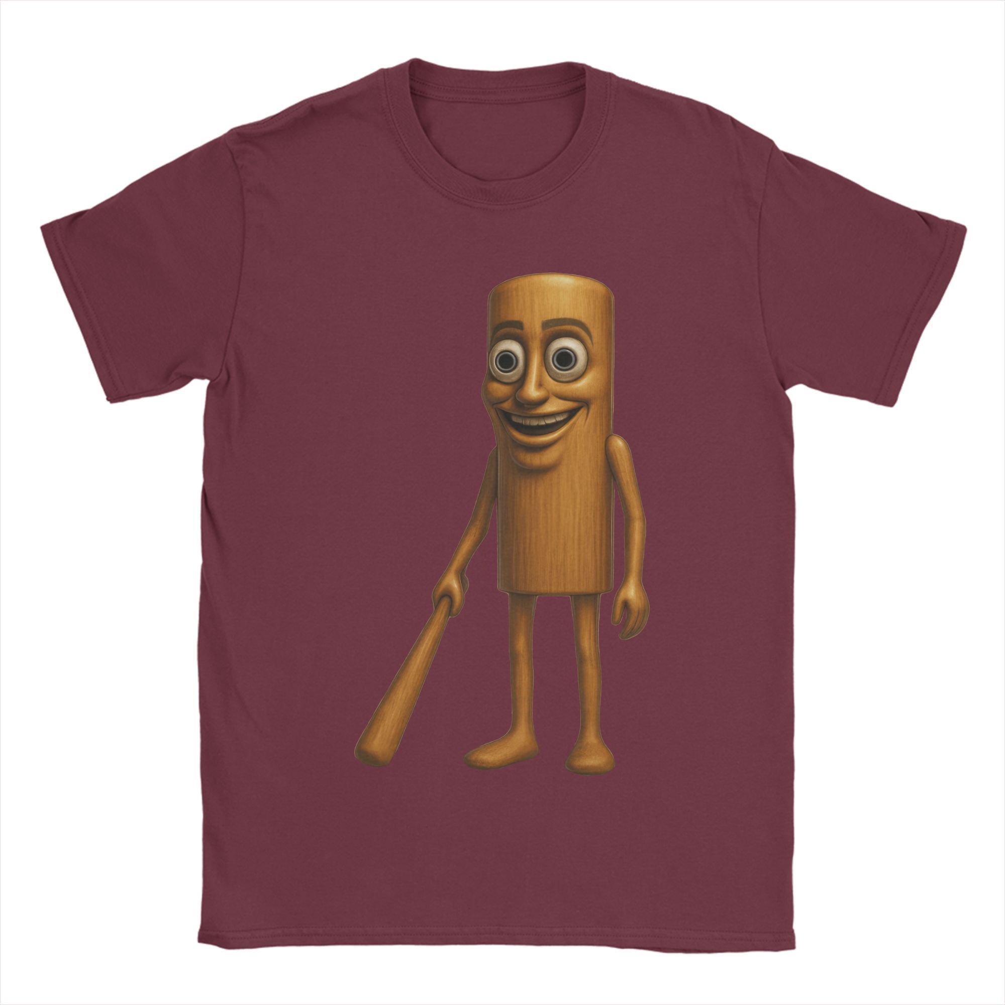 

Men s Tung Tung Tung Sahur Italian Brainrot Meme T Shirts Pure Cotton Clothes Funny Short Sleeve Crewneck Tee Shirt T-Shirts S