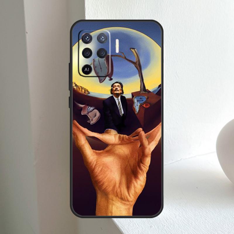Salvador Dali Art For OPPO A80 A60 A40 A5 A6 Pro A15 A17 A57 A16 A76 A96 A18 A38 A58 A78 A98 A54 A74 A94 Case