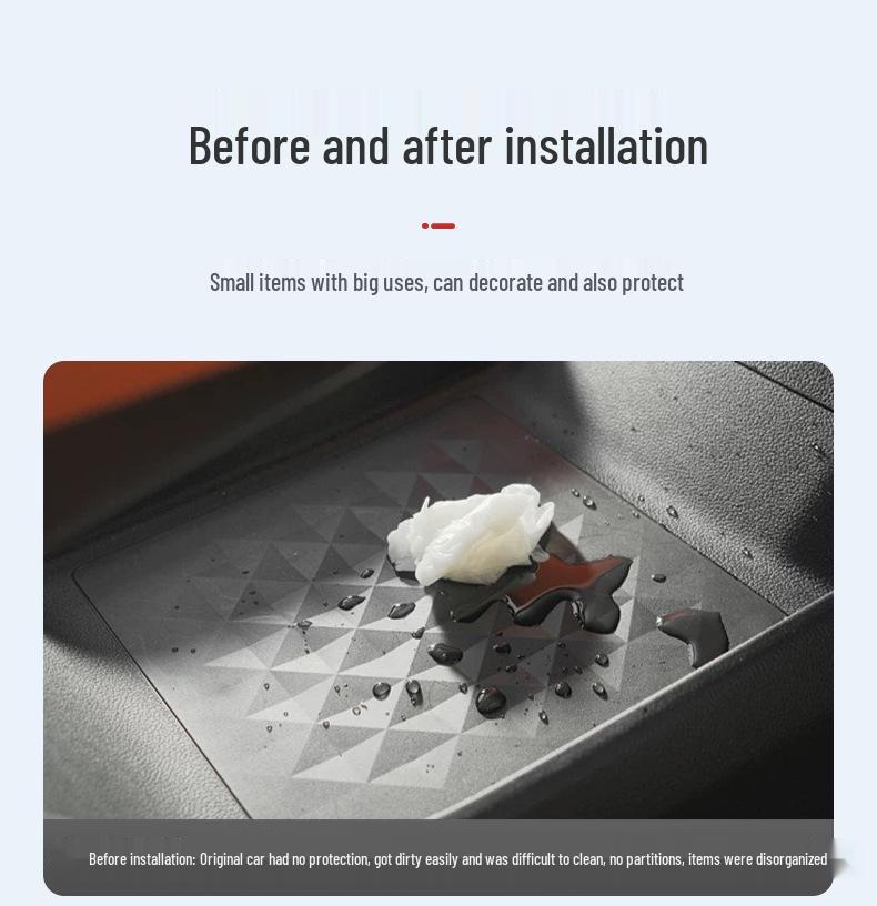 Changan Deepal S07 Silicone Center Console Storage Box for Glasses and Accessories