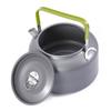 0.8L/1.2L/1.6L Outdoor Camping Kettle Aluminum Tea Kettle Coffee Pot with Carry Bag