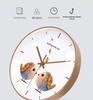 Zi Wu Liu Zhu 24-Hour TCM Meridian Health Clock: Silent Traditional Chinese Beauty Salon Wall Clock