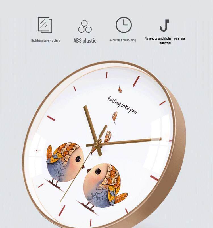 Zi Wu Liu Zhu 24-Hour TCM Meridian Health Clock: Silent Traditional Chinese Beauty Salon Wall Clock