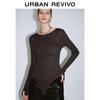 UR Women's Slim-Fit Button-Embellished Knit Bodysuit