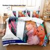 3Pcs Chainsaw Man Denji Anime Bedding Set 3D Print Shonen Manga Duvet Cover Pillowcases for Teens Fans Room Decor Gift Bed linen