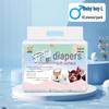 Disposable Dog Diapers for Small Dogs - Male & Female Use, Menstrual Pads for Mother Dogs, Physiological Period Nappies for Small Breeds Like Teddy