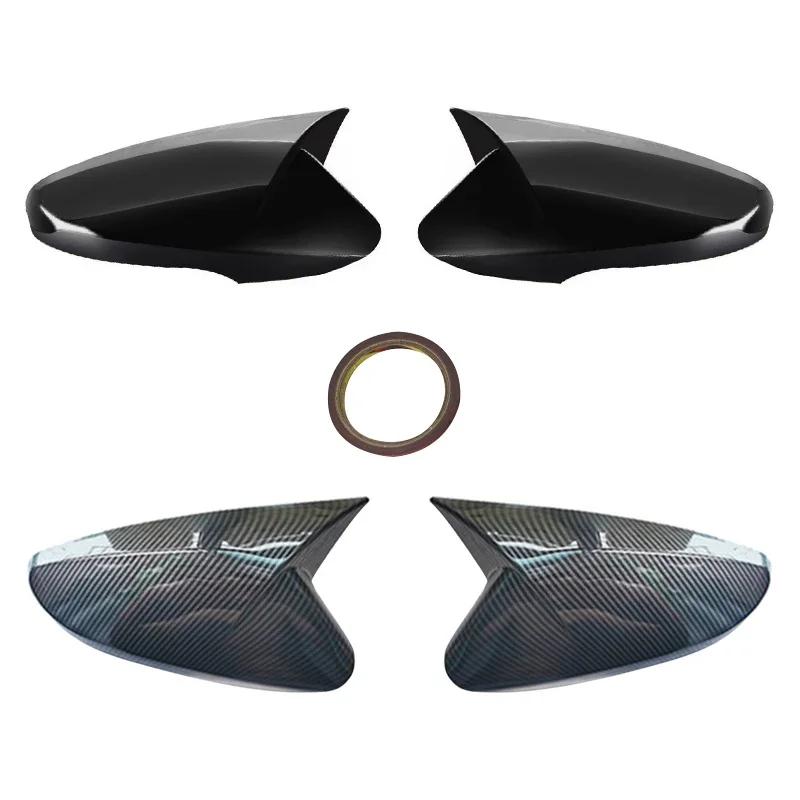 Carbon Fiber Rear View Mirror Case Cover Side Wing Mirror Shell for Hyundai Elantra 2012-2018