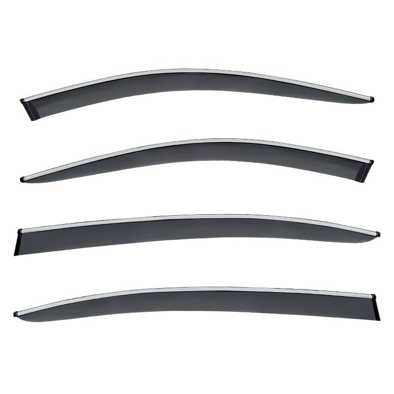 Window Visor Accessories Rain or Shine Side Window Deflector Visor Shades Ventvisor Strip Car Window Rain for BMW I7 G70 2023+
