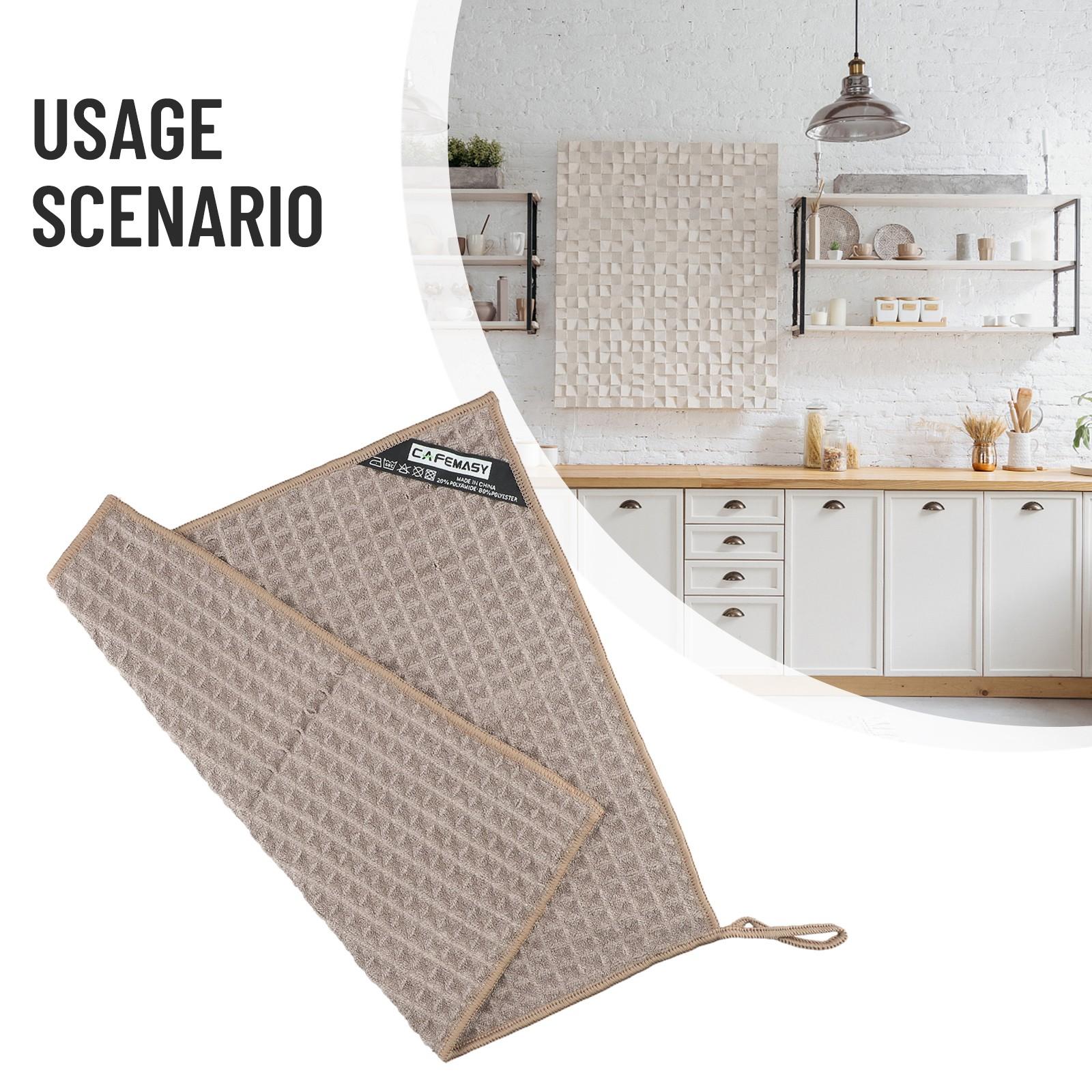 

Accessories Bar Cloth New Very Good Water Absorption 30*30cm коричневый