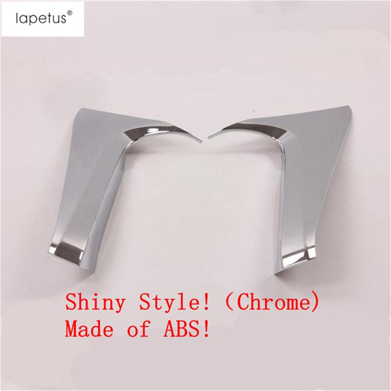 Car Rear Tail Window Windshield Spoiler Panel Sequ Cover Trim For TOYOTA RAV4 RAV 4 XA50  - 2024 ABS Chrome Accessories