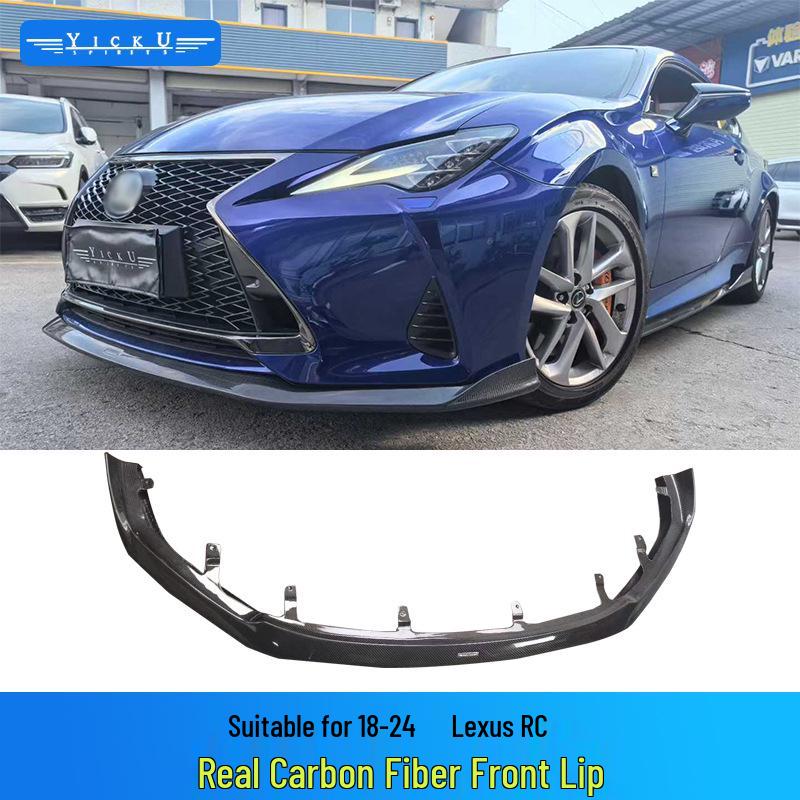 Lexus RC Carbon Fiber Body Kit: Front Lip, Rear Diffuser, Side Skirts & Tail Wing Spoiler (2015-2024)