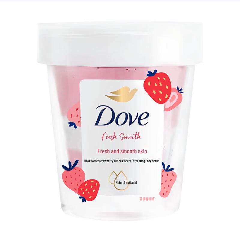 

Dove Sweet Strawberry & Oat Milk Body Scrub