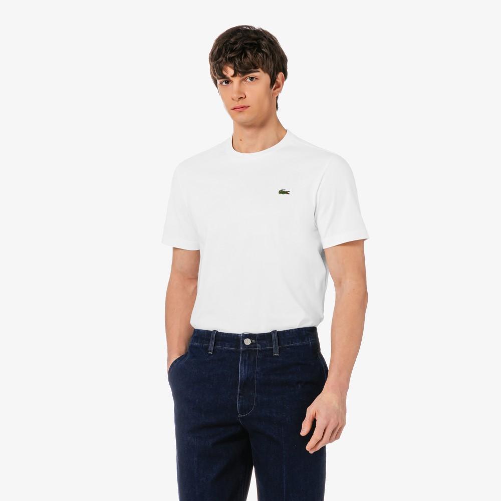 Lacoste Men's Basic Crew Neck Short Sleeve T-Shirt TH380E-56G001