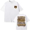 Melhor Famoso Kanye West The College Dropout Camiseta Masculina Feminina Estampada Algodão Manga Curta Camiseta de Verão Camisetas Oversized Tops