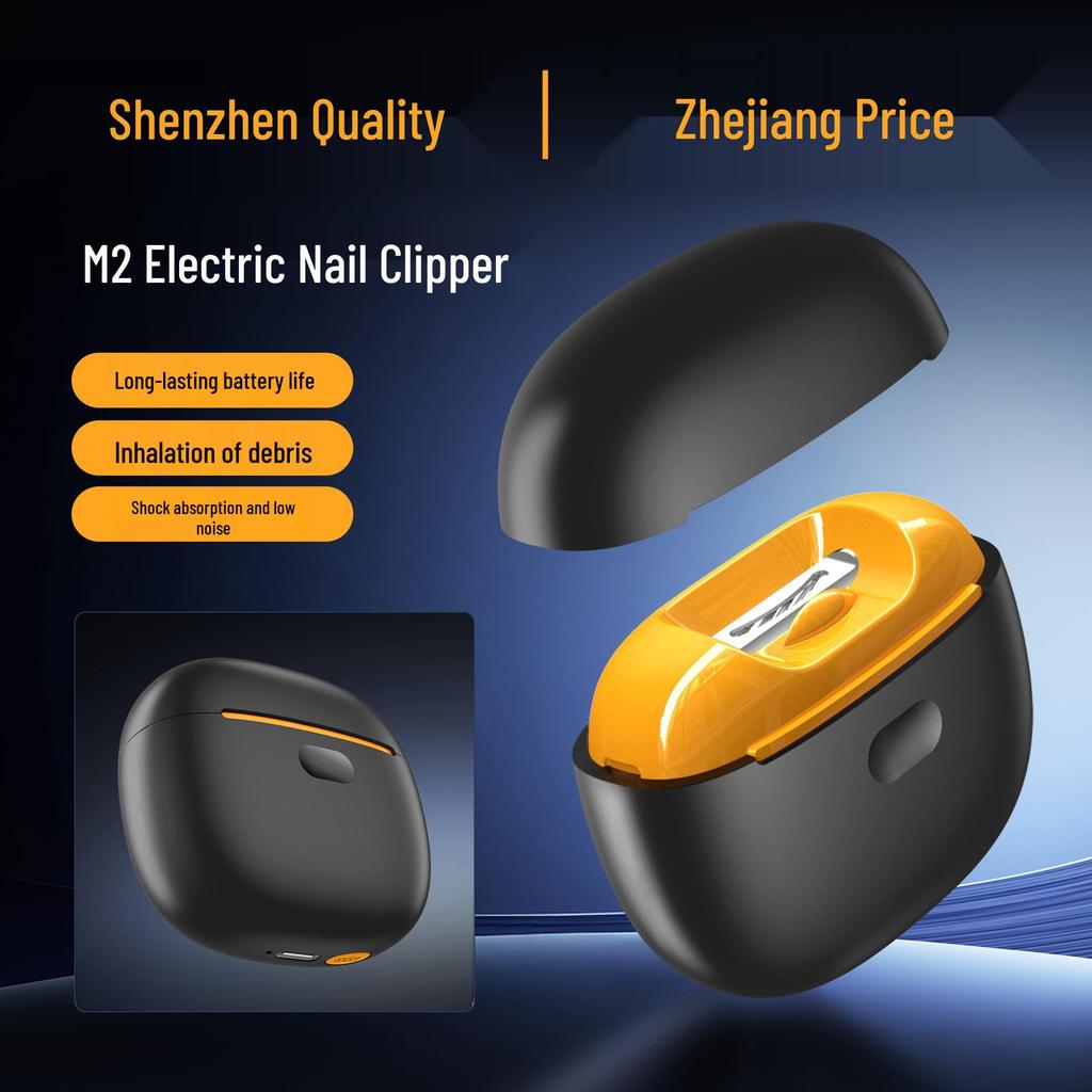 Automatic Rechargeable Nail Clipper and File for Children and Elderly