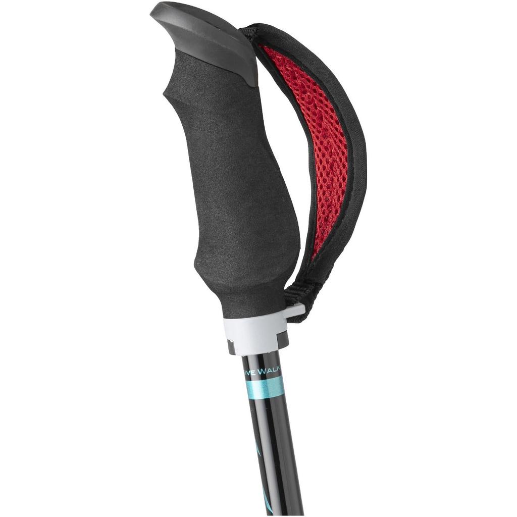 MIZUNO Nordic Walk Folding Walking Poles Set of C3JTPB10 4-Section LITE, 2, Unisex, Turquoise,