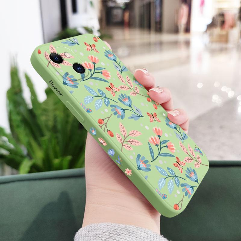 Romantic Garden Phone Case For iPhone 17 17 Air 16 15 14 13 12 11 Pro Max Mini X XR XS MAX Cover