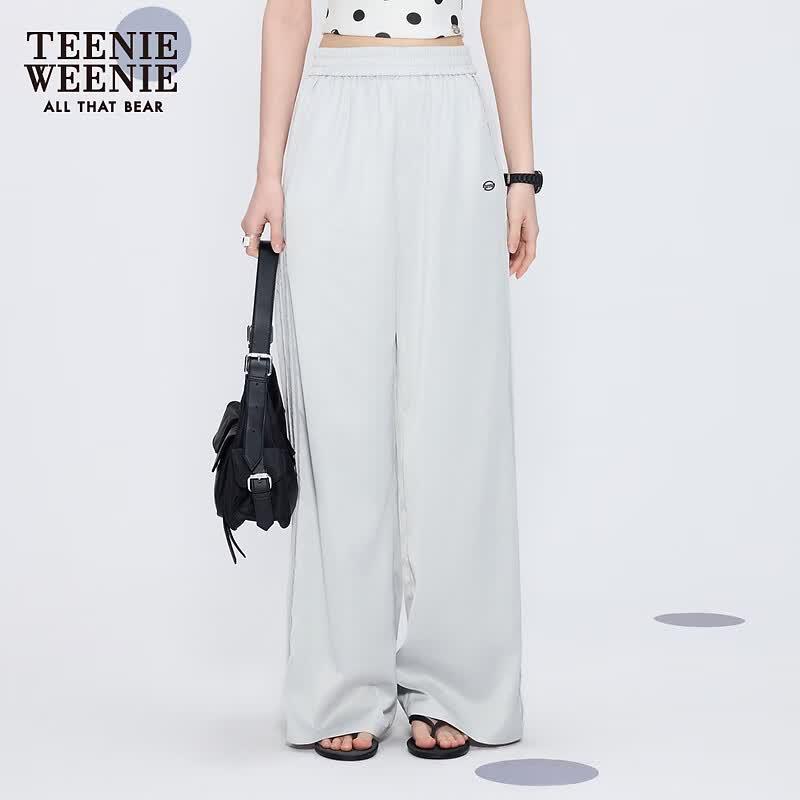 Teenie Weenie Women s Bear Letter Casual Long Pants S