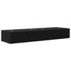 Studio Table Black Oak Effect 110 X 40 X 19.5 Cm