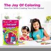Cello Plastic Colourup Celebration Kit Art & Craft Colouring Set for Kids with Crayons Sketch Pens Activity Book Gift