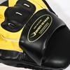 BODYMAKER Curved Punching Mitts for Martial Muay Boxing Martial Full Punching Striking Yellow X Black Arts, Karate, Kickboxing, Training, Thai,