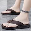 Summer Men's Outdoor Casual Slippers Flip Flops Anti Slip Waterproof Comfort Beach Shoes Youth Versatile Sandals