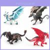 Realistic Pvc Dragon Model Western Mythical Creatures Ice Dragon Fire Eagle Static Display