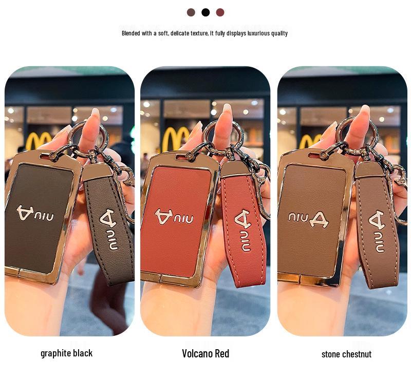 Compatible Electric Key Case for Cow Models U2UQI+ and 2024 NXT/MQiL with NFC Induction and Metal Buckle