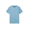FW22 Logo Pattern Cotton Crew Neck Short Sleeve T-Shirt Men Tops Light-Blue 6L1TA2-1JGYZ-0546