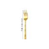 410 Stainless Steel Diamond Handle 5-Piece Tableware Set: Knife, Fork, Spoon for Steak/Western Food in Gift Box