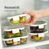 LocknLock Borosilicate Glass Food Storage Container Set (3-Piece)
