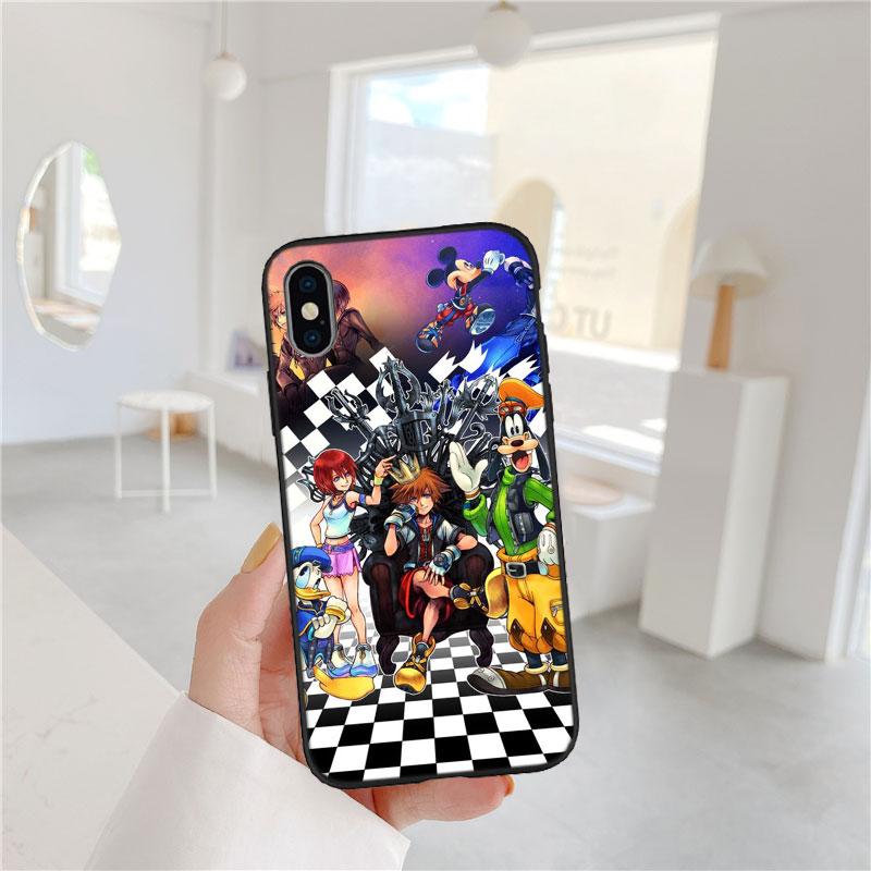 CJ73 Kingdom Hearts Soft Shell Phone Case for Redmi Note 13 14 Pro+ Plus A3 A3X 13X 13C 13R 14S 14C 14R