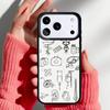 Süße Cartoon Medizin Krankenschwester Arzt Handyhülle für iPhone 17 16 15 14 13 Pro Max Rückabdeckung für 12 11 Pro Hülle