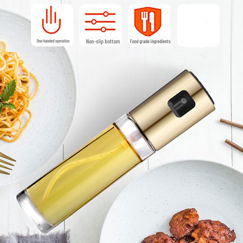 Barbecue Oil Spray Bottle for Fitness Kitchen, Atomizes Olive Oil for Controlled Cooking