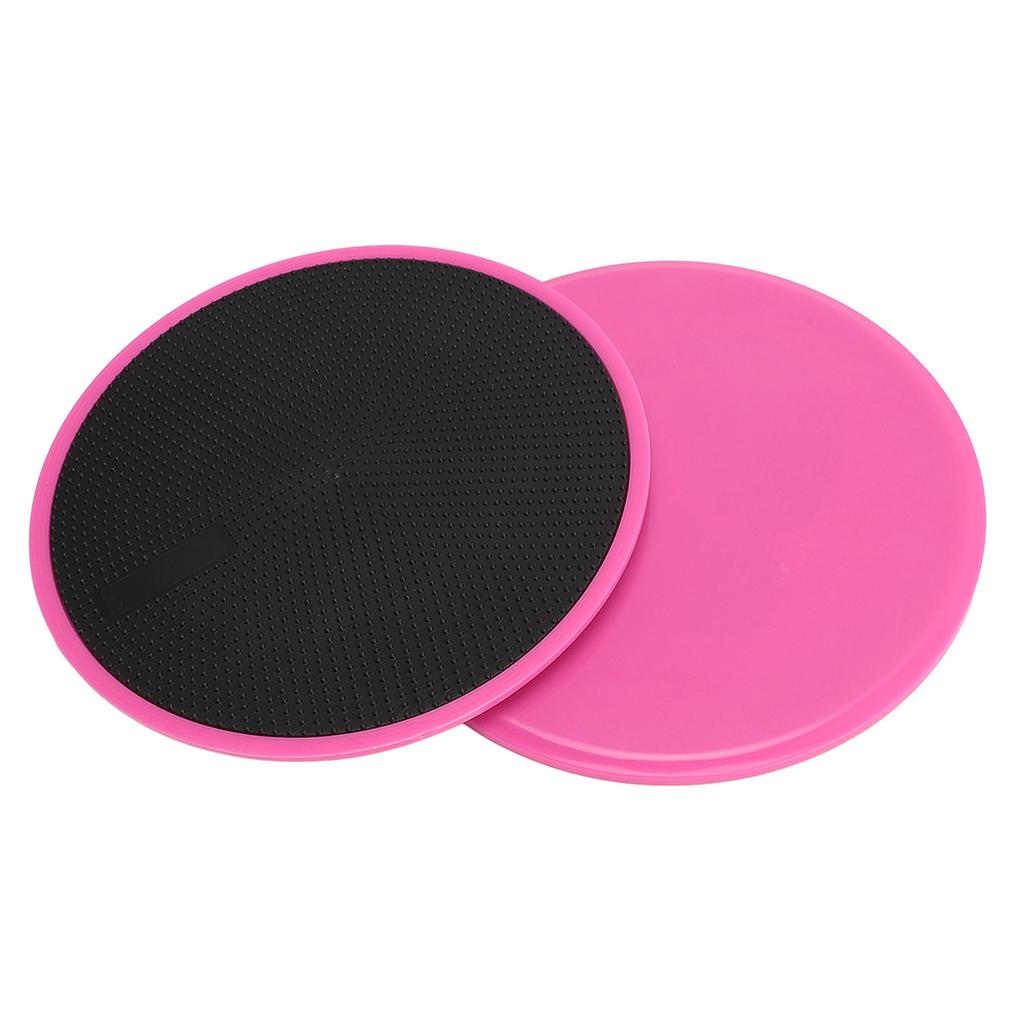 1 Par Träningsglidare Professionella Runda Dubbelsidiga Utstickande Punkt Fitnessglidare Fitness