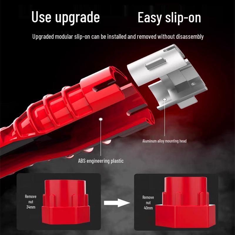 Multi-Use 8-in-1 Wrench for Aquarium & Bathroom Faucet Installation