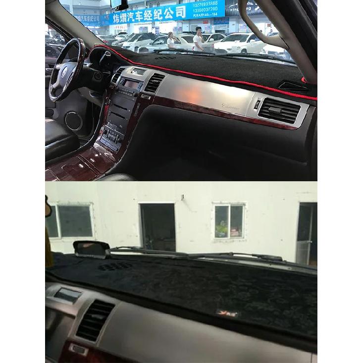 For Cadillac Escalade ESV C11 2007-2014 Dashmat Dashboard Cover trument Panel Sunscreen Protective Pad Anti-Dirt Ornaments